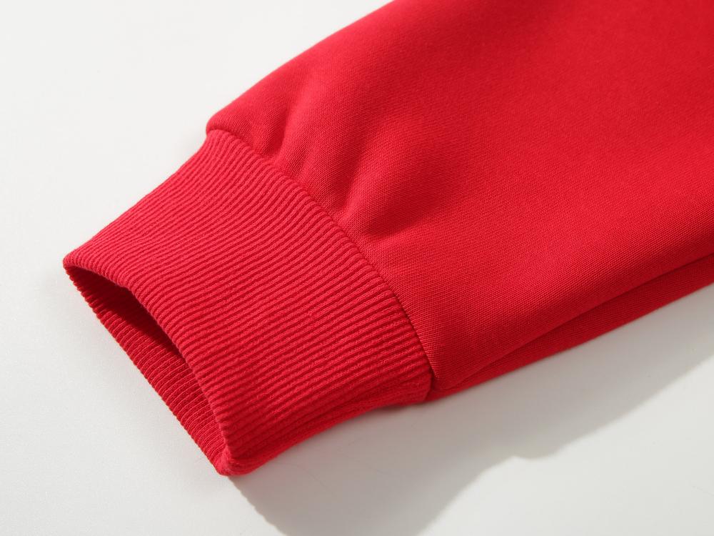 Adult Blank 100 Cotton Zip-Up Hoodie Plush Fleece Thick  Wholesale