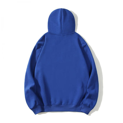 Adult Blank 100 Cotton Zip-Up Hoodie Plush Fleece Thick  Wholesale