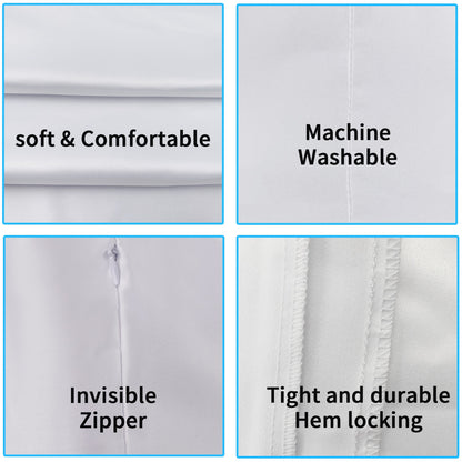 30 Pack 15.7 inch White Sublimation Blanks Pillow Covers
