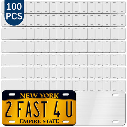 50 PCS Sublimation License Plate Blanks wholesale