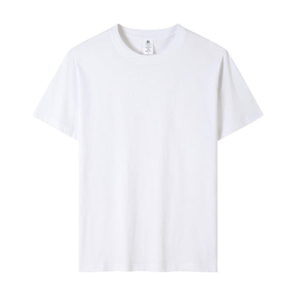 Adult 100 Cotton Short Sleeve Crew Neck Blank T Shirt Unisex Wholesale