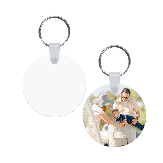Round Aluminium Sublimation Keychain Blanks Wholesale