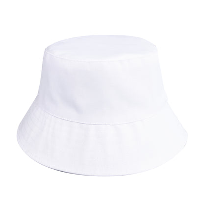 “White Sublimation Bucket Hat, Double-Sided Wearable Tie-Dye Sun Hat
