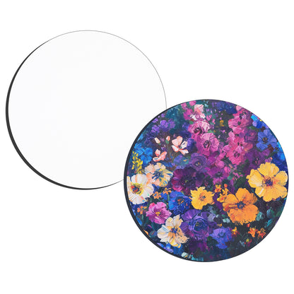 400 PCS Round Natural rubber Sublimation Coaster Blanks Wholesale