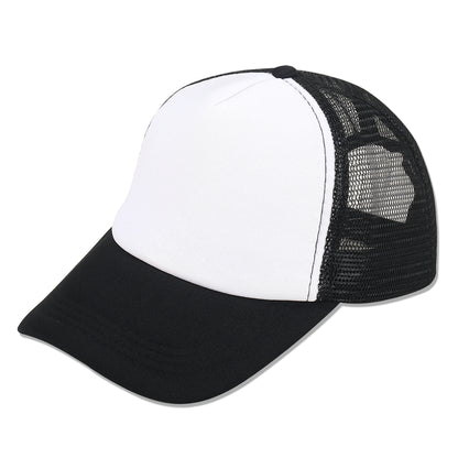 40 PCS Black and White Baseball Cap, Adjustable Trucker Hats