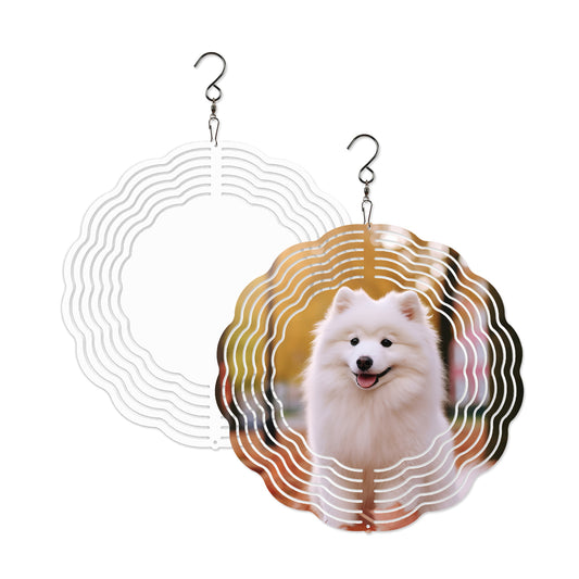 10 Inch Aluminum Sublimation Wind Spinner Blanks wholesale