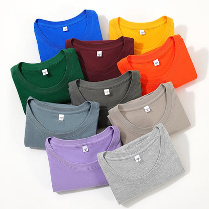Wholesale Unisex 100 Cotton Blank Short Sleeve T Shirt Adult