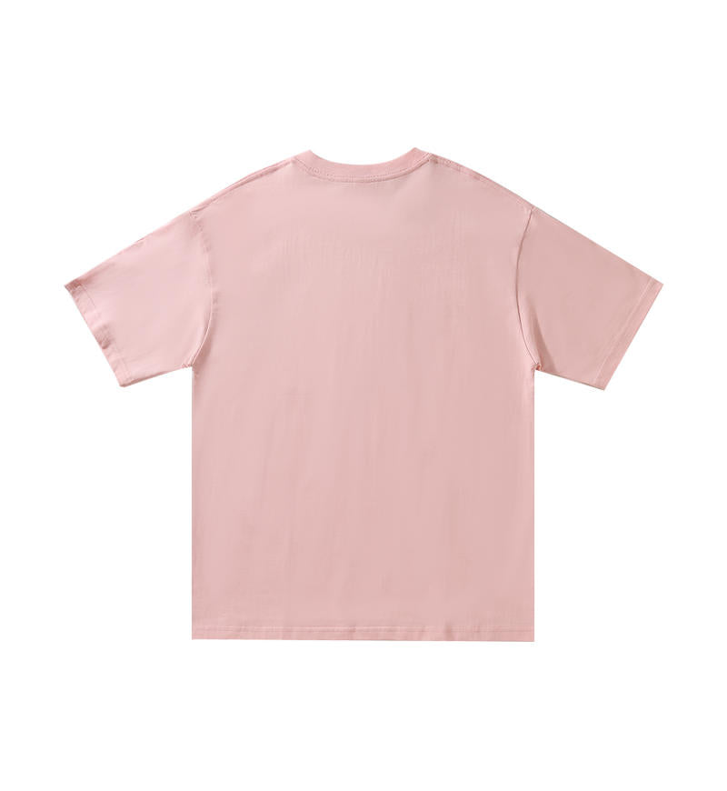 Wholesale Adult Unisex Drop Shoulder 100 Cotton Short Sleeve T-Shirt
