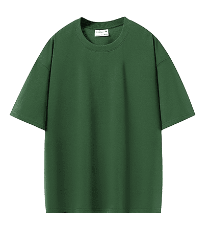 Bulk Adult Drop Shoulder 100 Cotton Double Yarn Blank Short Sleeve T Shirt