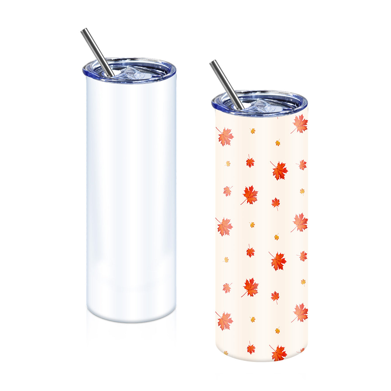 20 oz skinny Straight sublimation tumbler blank wholesale