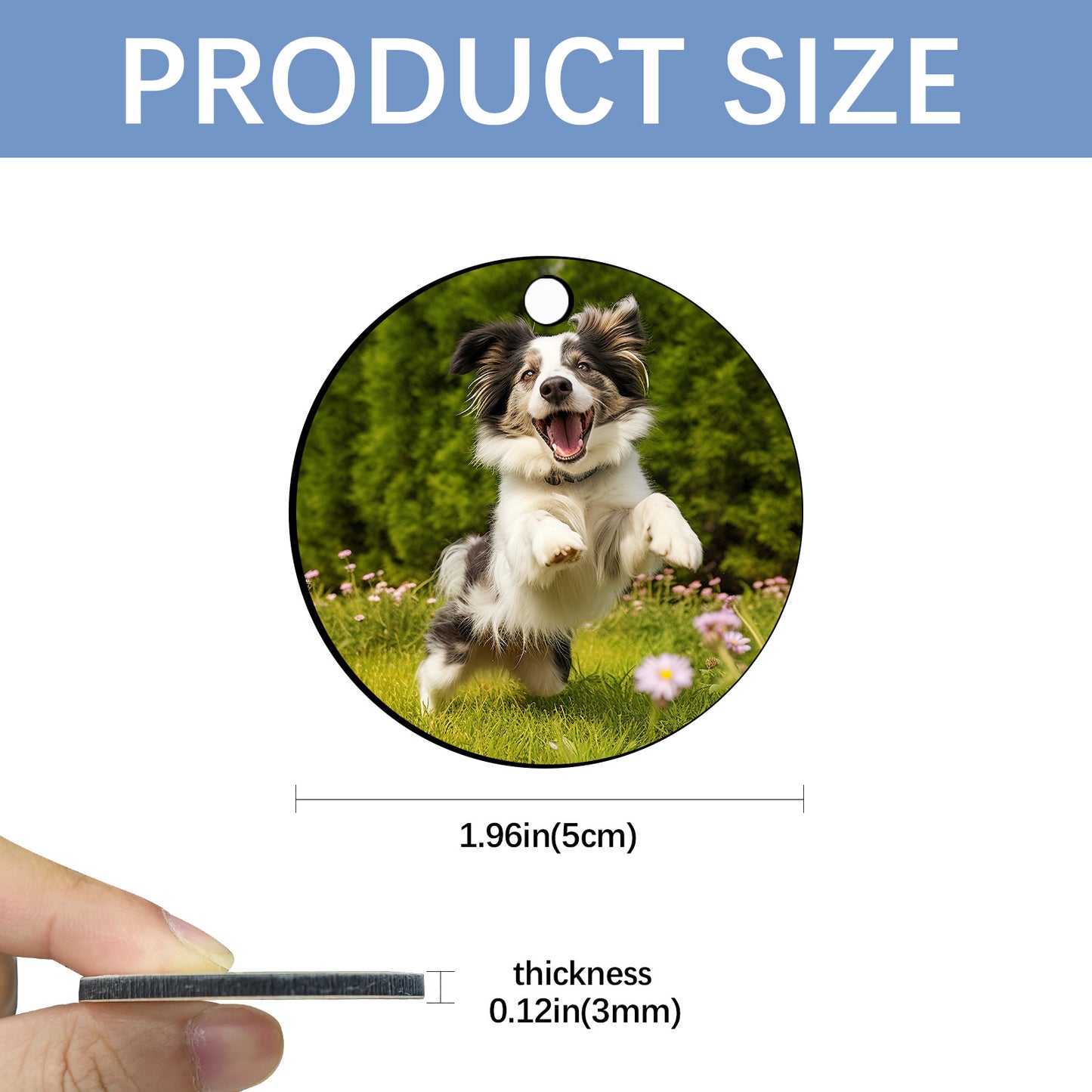 MDF Round Sublimation Keychain Blanks Wholesale
