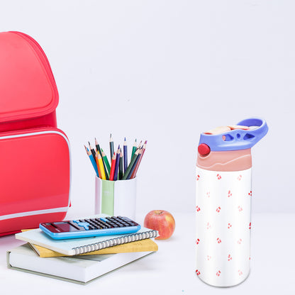 48 Pack 12 oz Sublimation Blank Sippy Cups Kids Tumblers with Straw Lid