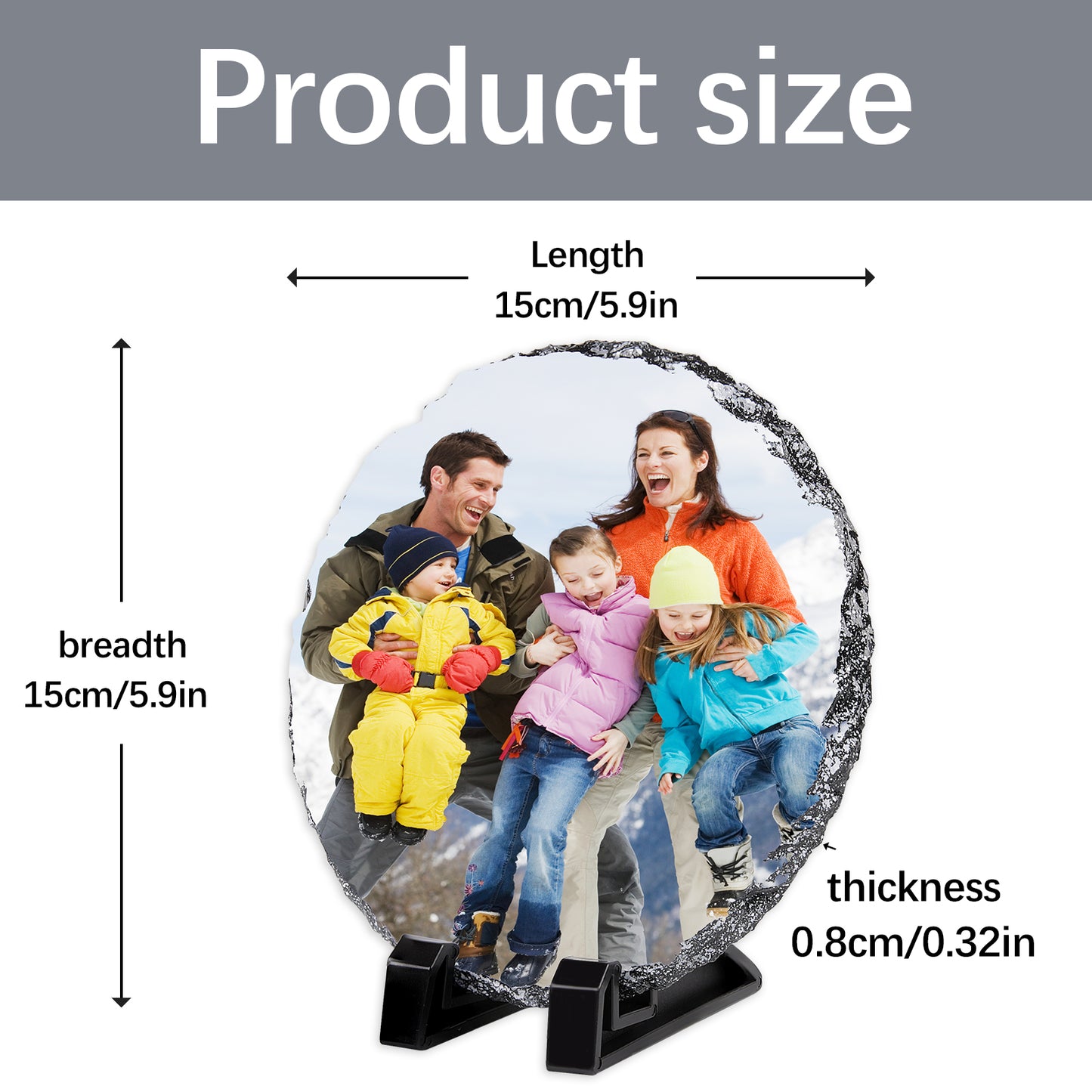 Round Sublimation slate Blanks Wholesale