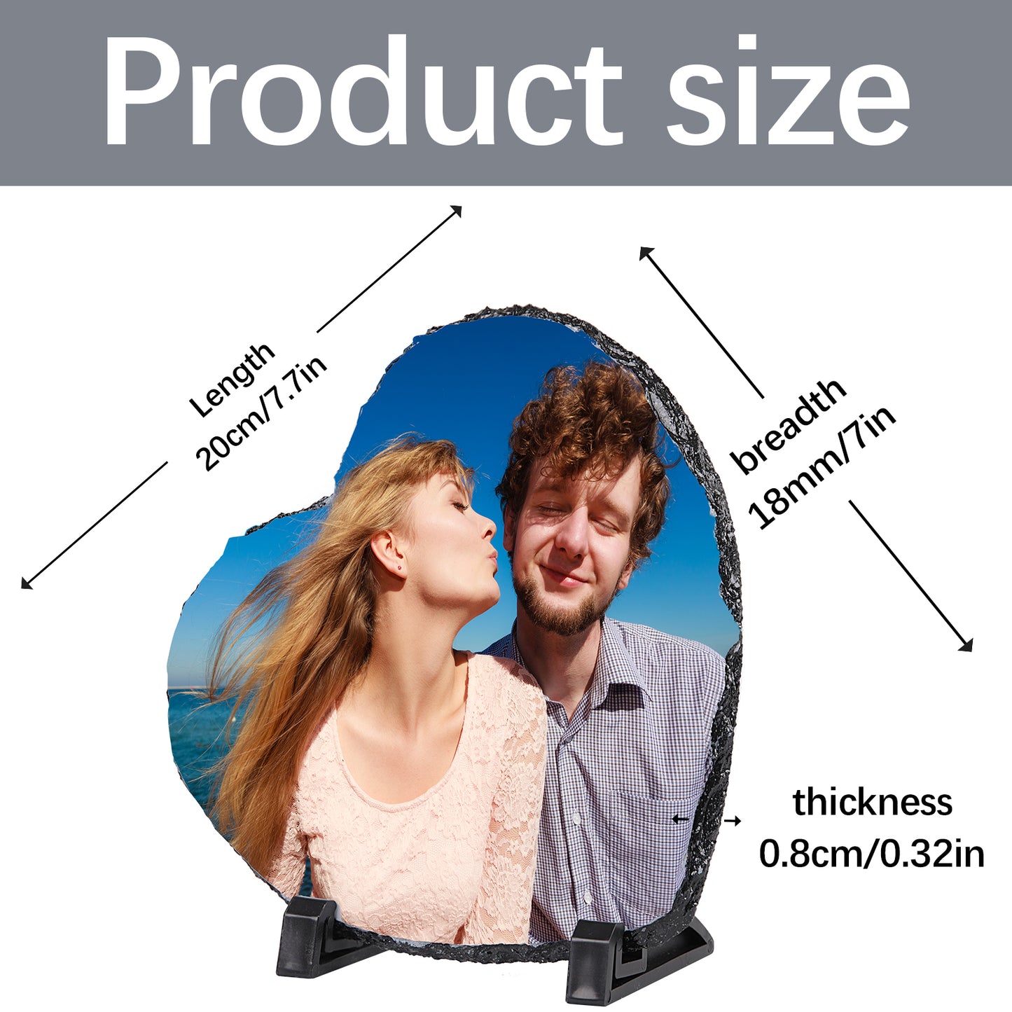 Heart Sublimation Slate Blanks Wholesale