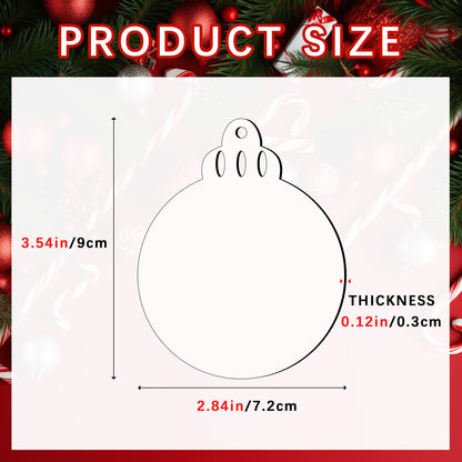 Lantern MDF Sublimation Christmas Ornaments Blanks Wholesale