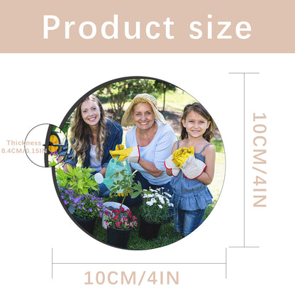 400 PCS Round Natural rubber Sublimation Coaster Blanks Wholesale