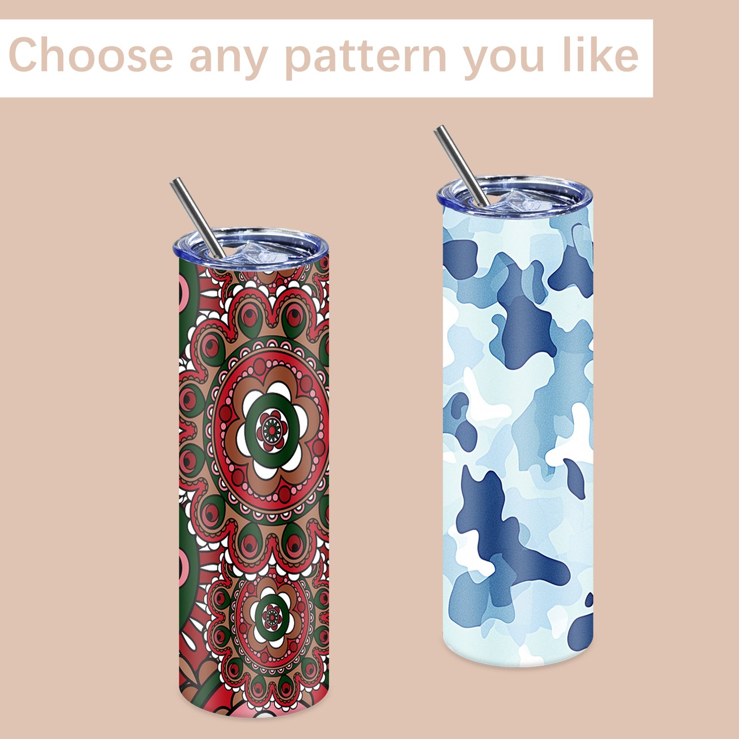 21 PCS 30 OZ Skinny Straight Sublimation Tumbler Blank Wholesale