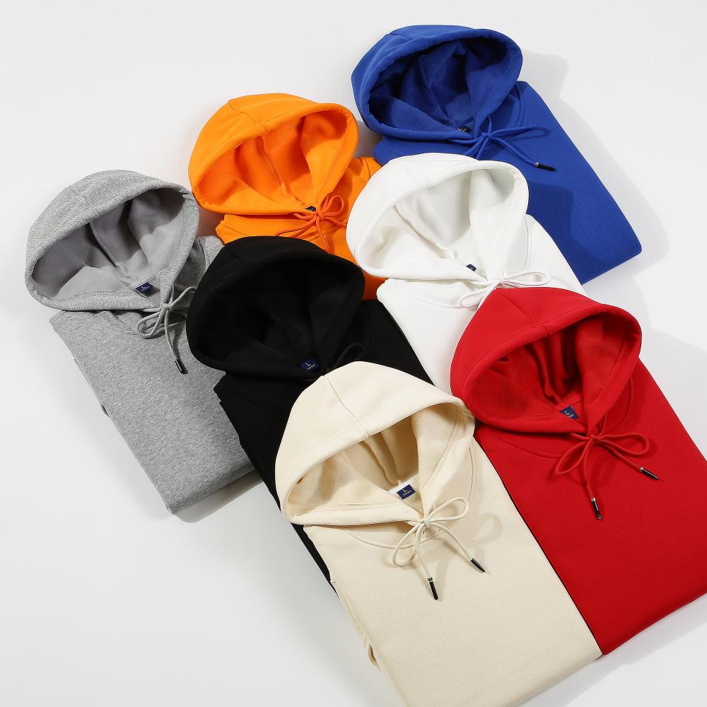 Adult 100 Cotton Blank Pullover Hoodie Wholesale