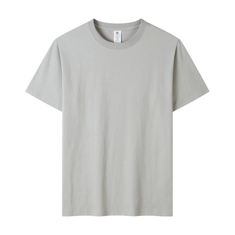 Adult 100 Cotton Short Sleeve Crew Neck Blank T Shirt Unisex Wholesale
