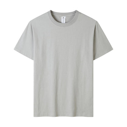 Adult 100 Cotton Short Sleeve Crew Neck Blank T Shirt Unisex Wholesale