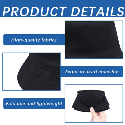 Black Blank DIY Hand Painted Bucket Hat Bulk