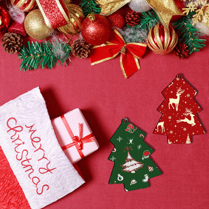 Christmas Tree MDF Sublimation Christmas Ornaments Blanks Wholesale