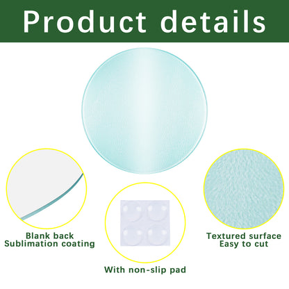 Round Sublimation Cutting Board Blanks Wholesale – Durable & Anti-Slip