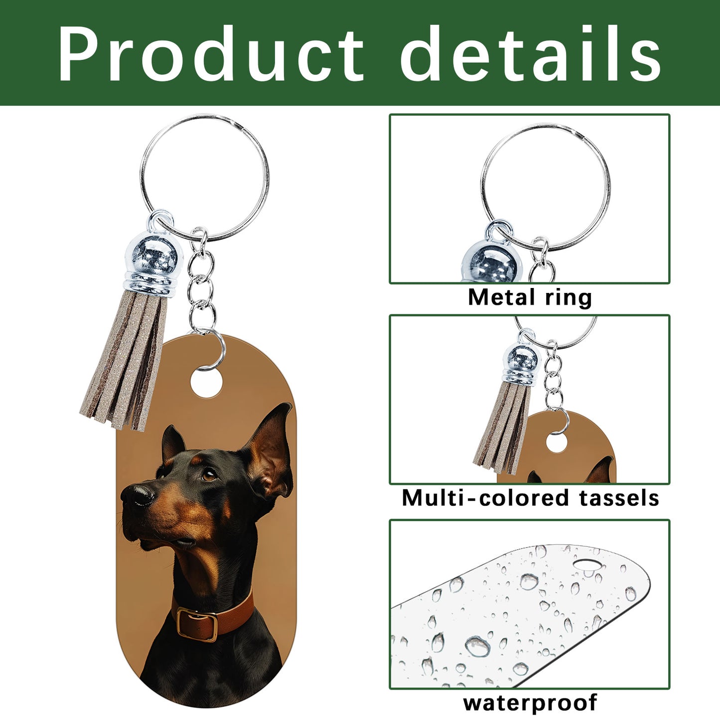 Ellipse Aluminium Sublimation Keychain Blanks Wholesale