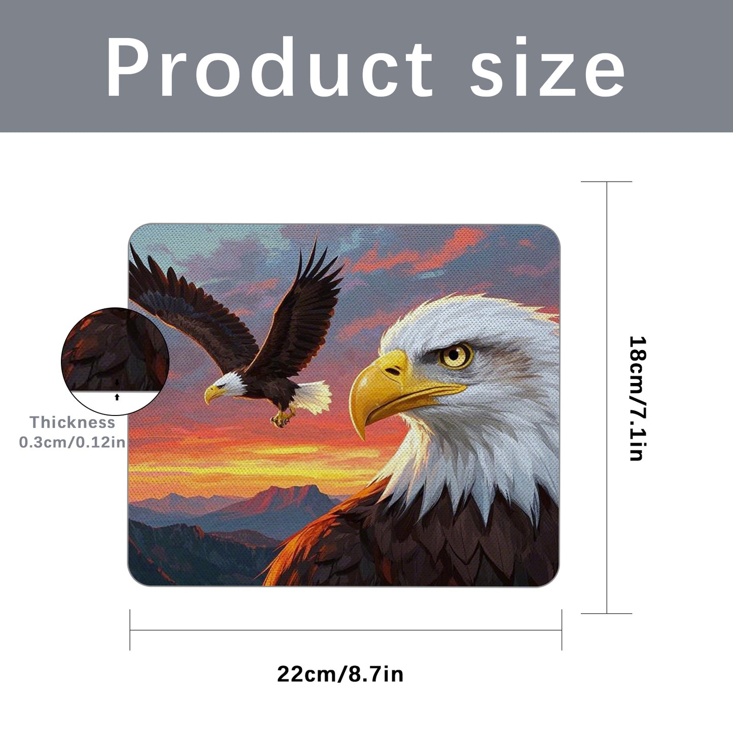 Wholesale 80 Pack Rectangle Mouse Pads for Sublimation Printing
