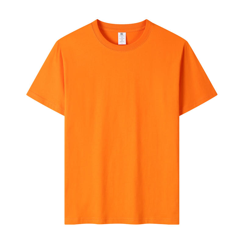 Adult 100 Cotton Short Sleeve Crew Neck Blank T Shirt Unisex Wholesale