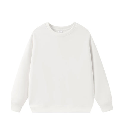 Adult Blank Crew Neck Sweatshirt 100 Polyester Loose Fit Wholesale