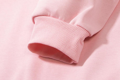 Adult Blank Drop Shoulder Sweatshirt Round Neck  Wholesale
