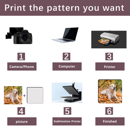 Square MDF Sublimation Coaster Blanks Wholesale