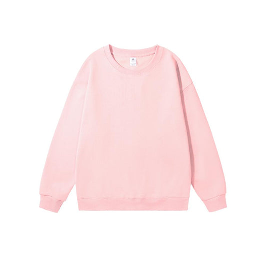 Adult Blank Drop Shoulder Sweatshirt Round Neck  Wholesale