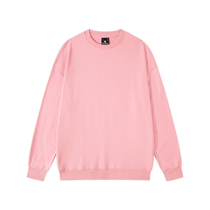 Blank Terry Sweatshirt Drop Shoulder Crewneck Sublimation Ready