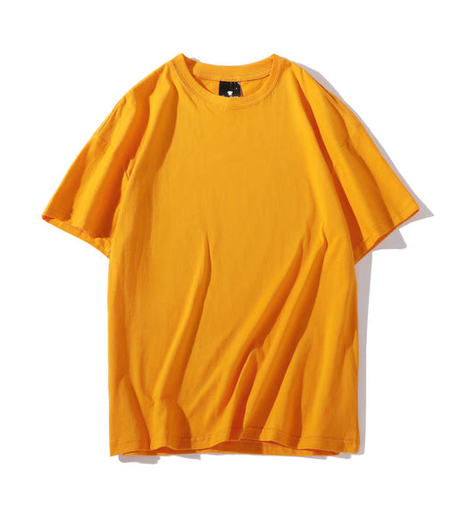 Wholesale Adult Unisex Drop Shoulder Blank T-Shirt  –  100% Cotton