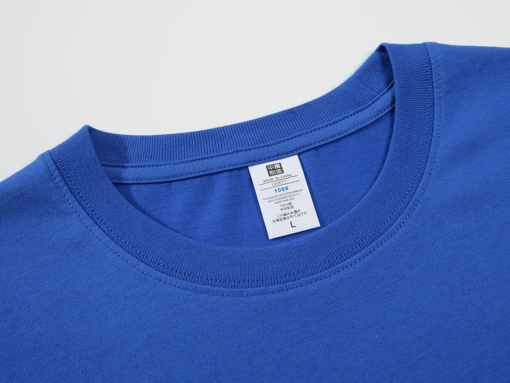 Adult 100 Cotton Short Sleeve Crew Neck Blank T Shirt Unisex Wholesale