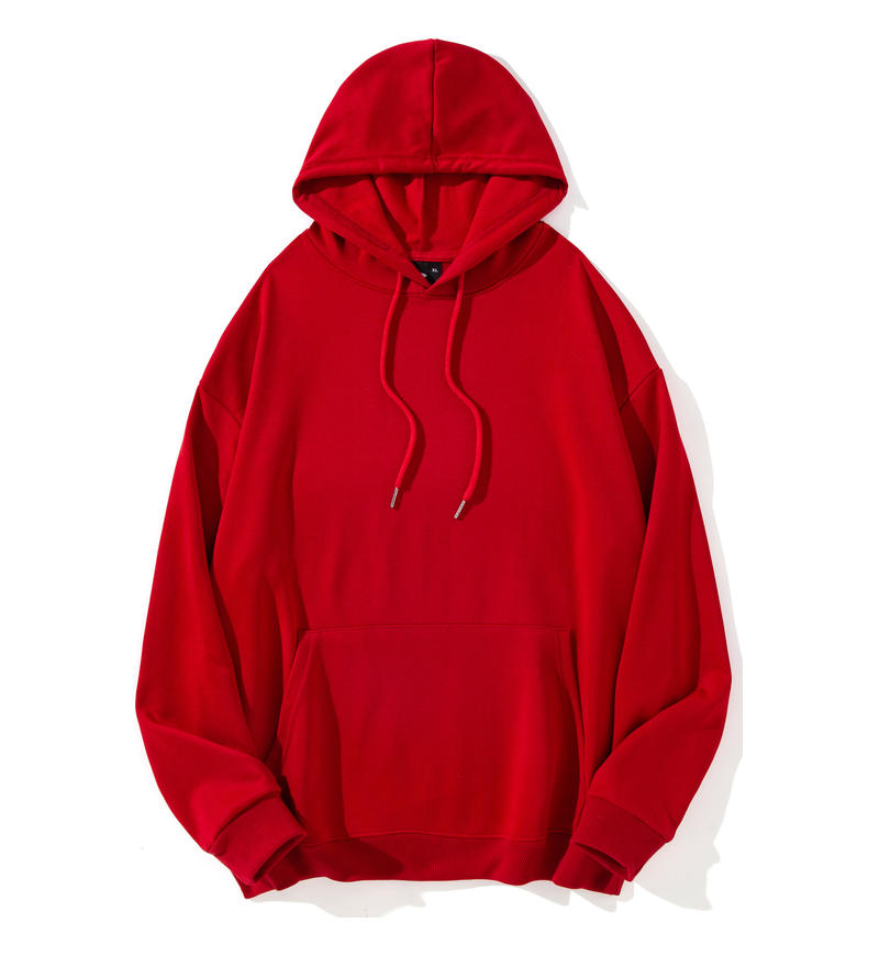Adult Blank Drop Shoulder Hoodie Twill Fabric Unisex Fit Wholesale