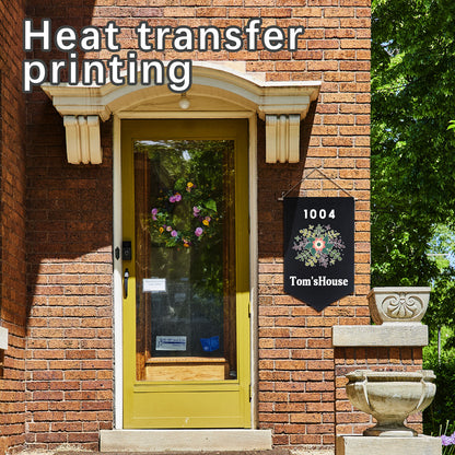40 Pack Black Sublimation Canvas Banners – Wall Hanging Jewelry Holder