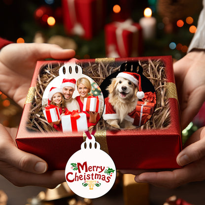 Lantern MDF Sublimation Christmas Ornaments Blanks Wholesale