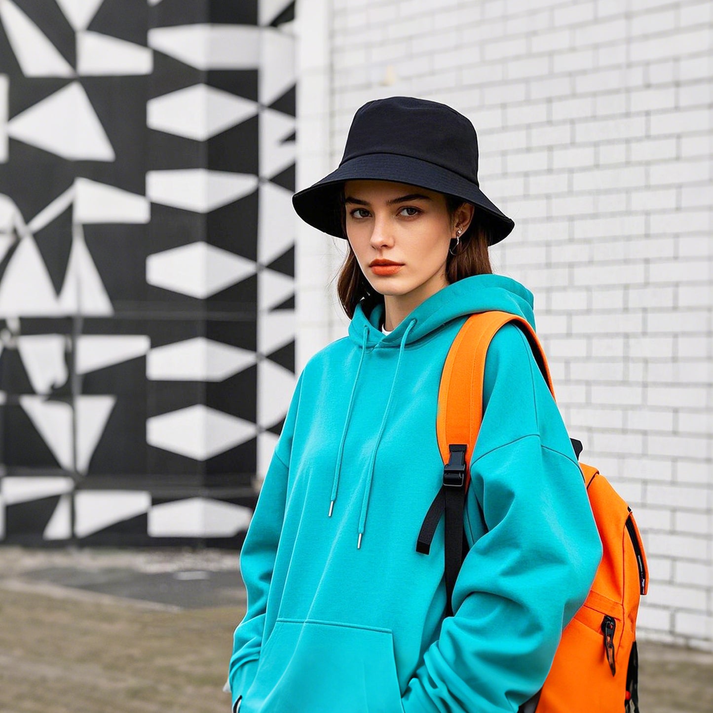 Black Blank DIY Hand Painted Bucket Hat Bulk