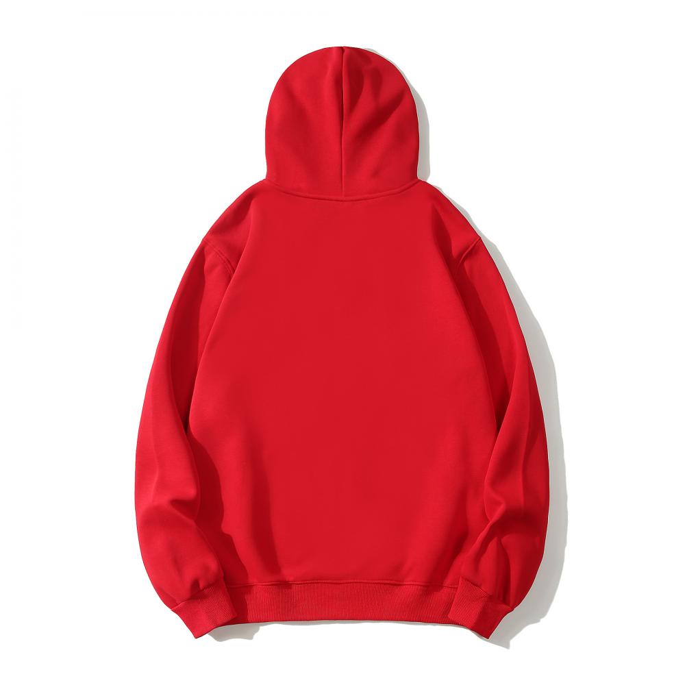 Adult Blank 100 Cotton Zip-Up Hoodie Plush Fleece Thick  Wholesale