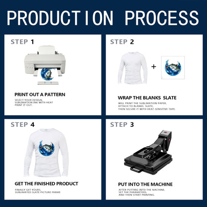 White Sublimation Blank T-Shirts, Adult long sleeve round collar polyester tees