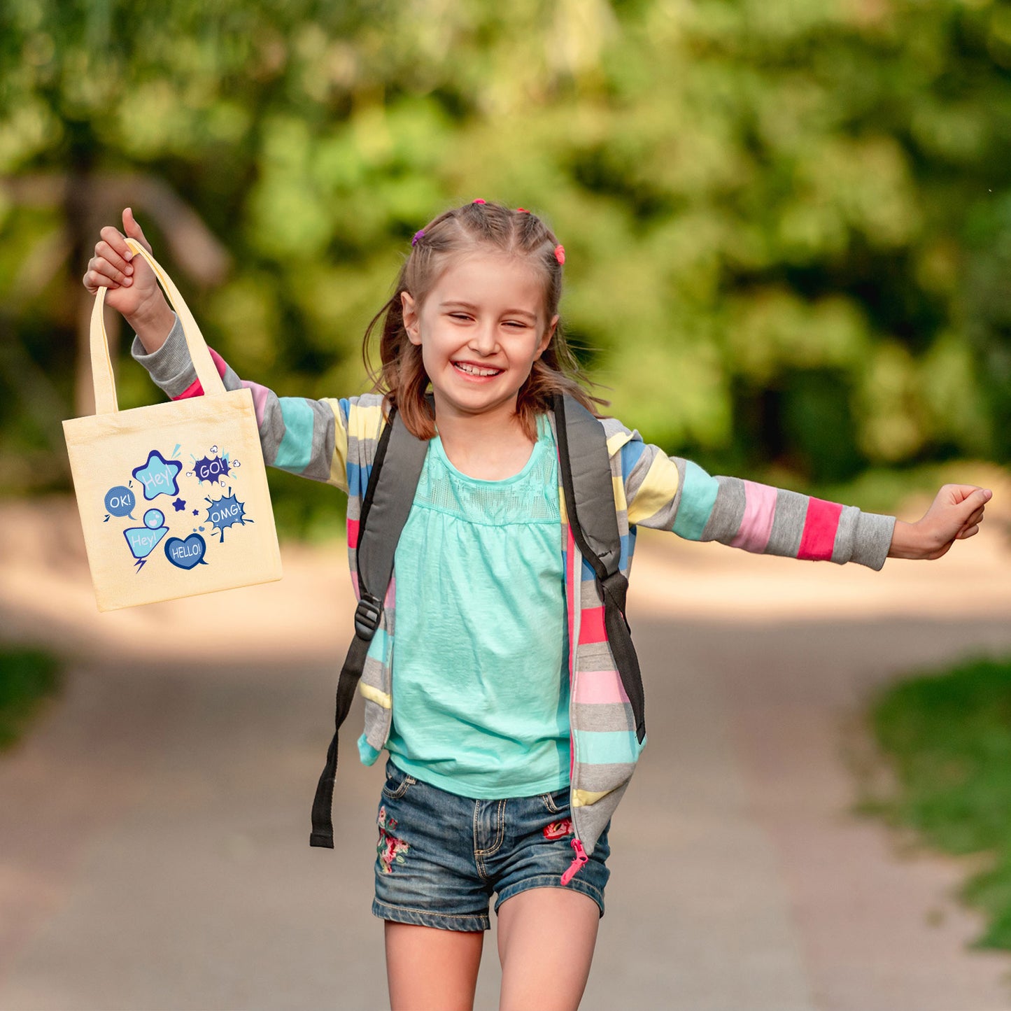 100 PCS Mini White Sublimation Canvas Tote Bags – DIY Kids Crafts