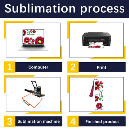 wholesale Aluminum Sublimation Bookmarks Blanks