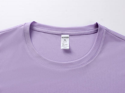Unisex Adult 100 Polyester Quick Dry Short Sleeve T Shirt  Blank for Sublimation