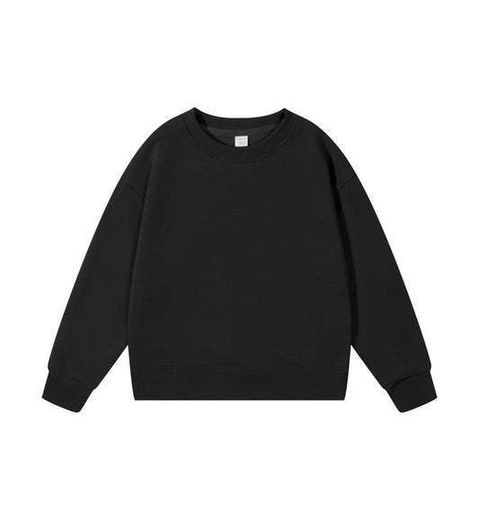 Kids Drop Shoulder Crew Neck Sweatshirt Blank