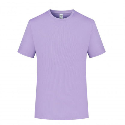 Unisex Adult 100 Polyester Quick Dry Short Sleeve T Shirt  Blank for Sublimation