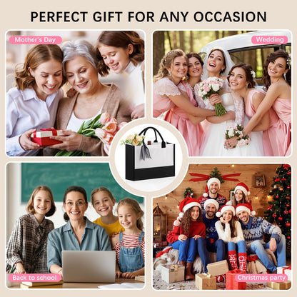 Inside Zipper Pocket Grocery canva, Tote Bags Wholesale