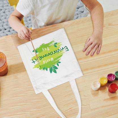 100 PCS Mini White Sublimation Canvas Tote Bags – DIY Kids Crafts